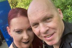 Vilktorianisches Picknick 30. WGT in Leipzig -Darkangel & Skorpio